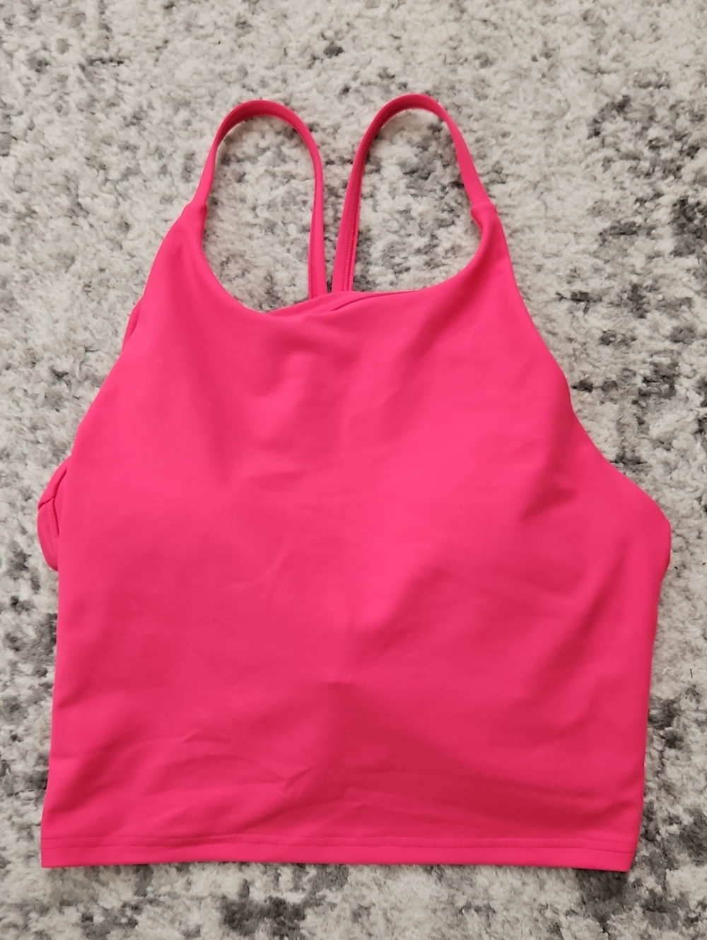 Old Navy Active PowerSoft Bright Pink Sports Bra